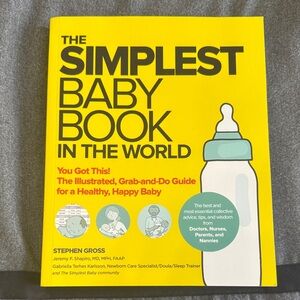 The Simplest Baby Book in the World - Yellow Cover